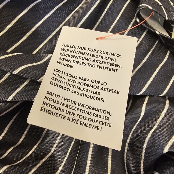 Blue and White ASOS Design Women's Satin Twill Maxi Skirt - Picture 7 of 9